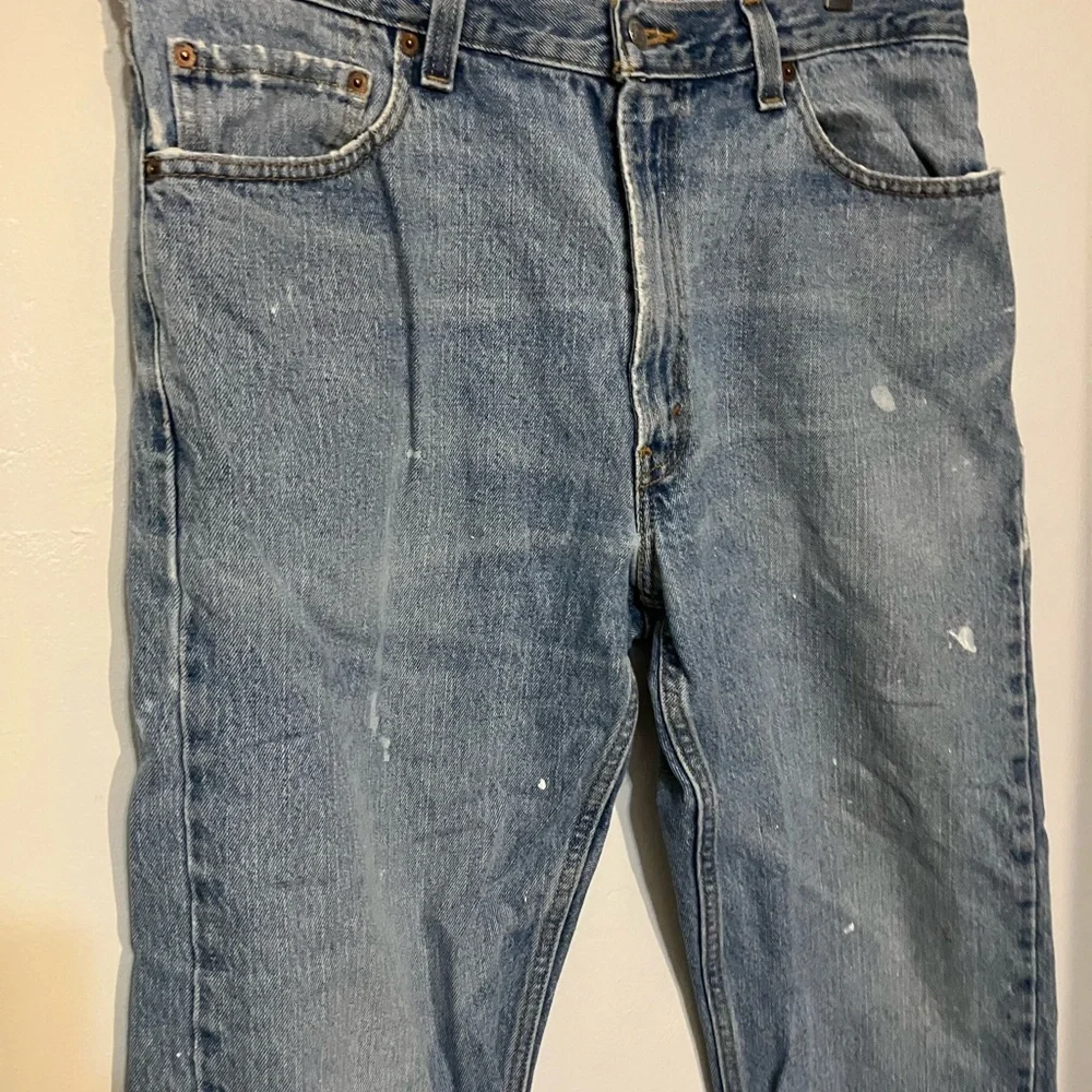 Levi’s 505 men’s 36 x 32   2010 stonewashed denim red tag regular fit